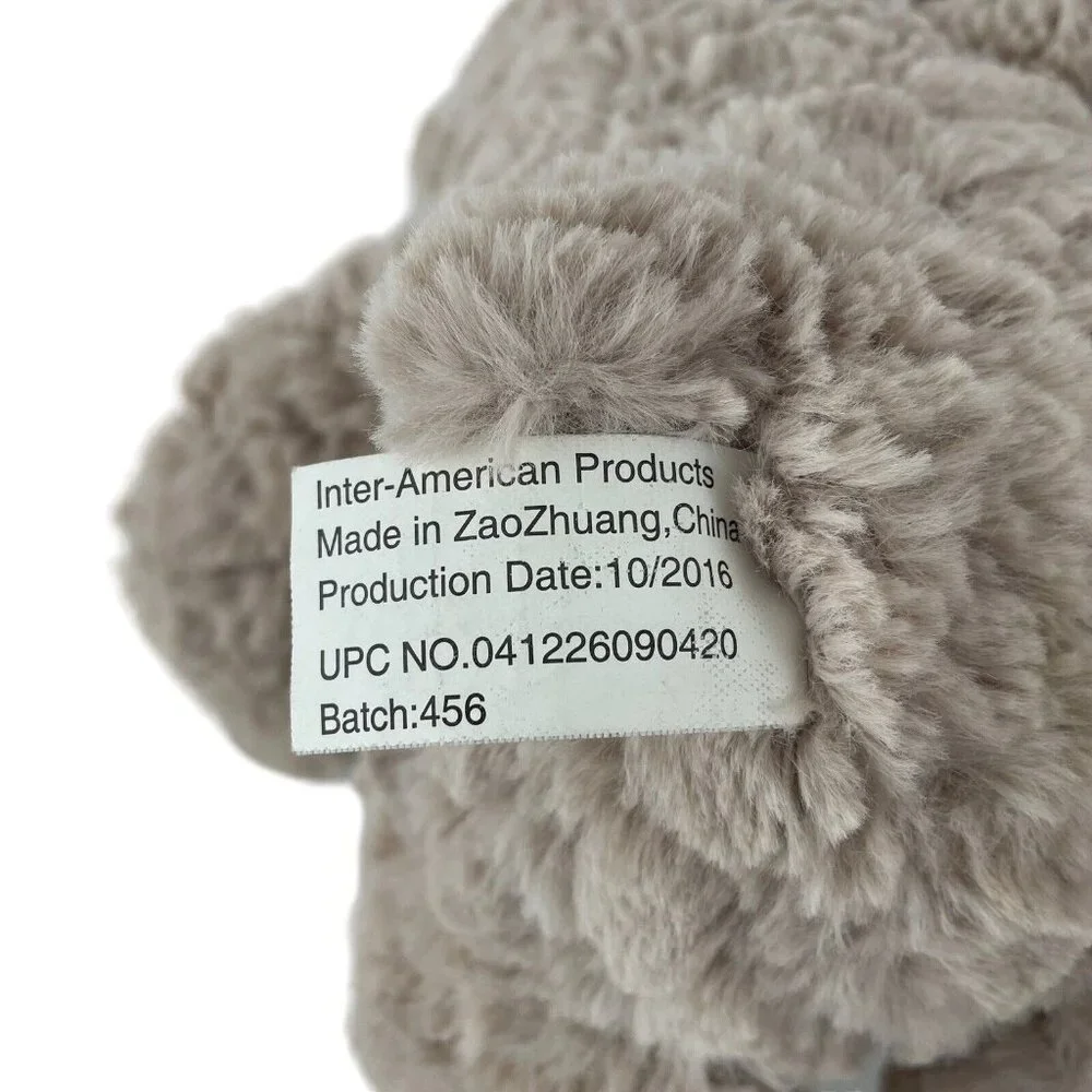 Inter-American Products Brown Teddy Bear Plush 10